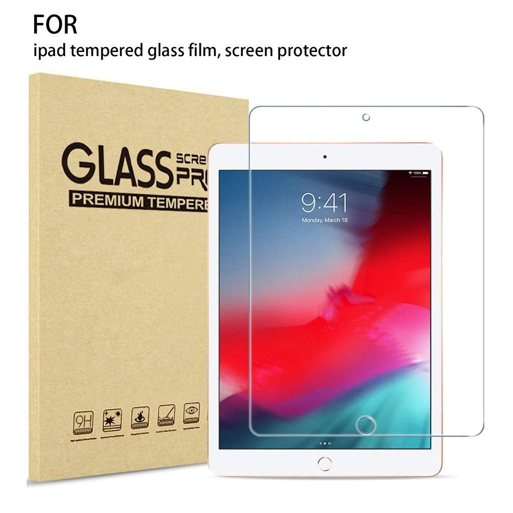 [MIỄN PHÍ GIAO HÀNG] - Kính cường lực iPad Pro (9.7 inch - 10.5 inch) trong suốt 2.5D cao cấp full HD, hạn chế vân tay, độ cứng 9H chống vỡ, chống trầy xước hiệu quả - thegioisilevip