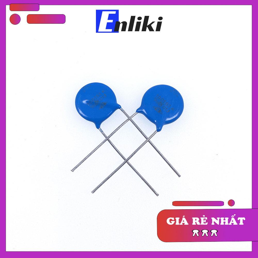 Tụ Chống Sét 10D151K 150V 10mm Varistor