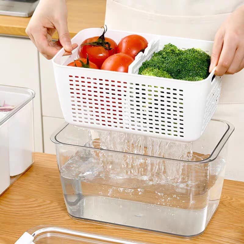 SET2 HỘP ĐỰNG THỰC PHẨM TỦ LẠNH ( hộp 1.7L + hộp 4.5)