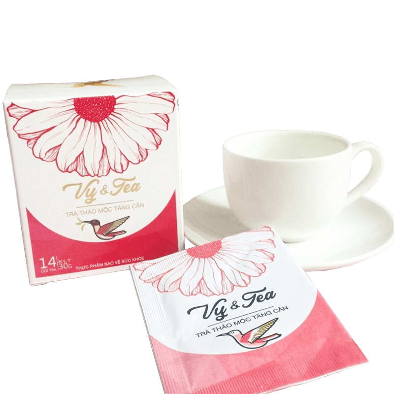 (Tổng sĩ) Trà Tăng can Vy Teaa (tem đầy đủ, 9 hãng)