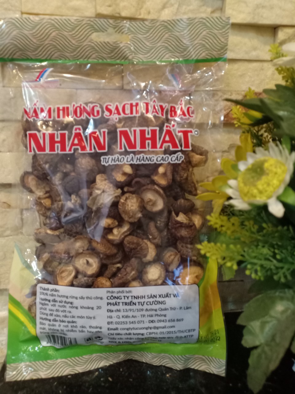 100 GRAM NẤM HƯƠNG SẠCH TÂY BẮC
