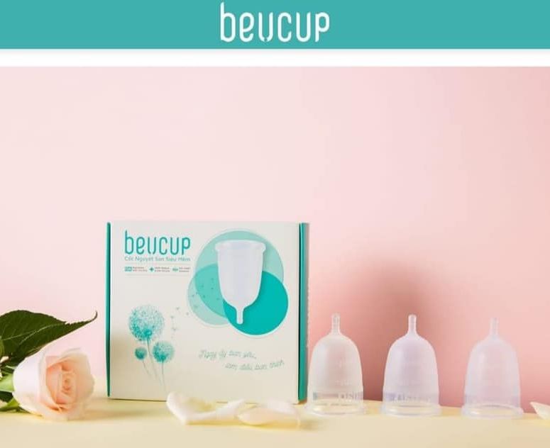 Cốc nguyệt san BeUcup Silicol y tế Waker Đức siêu mềm