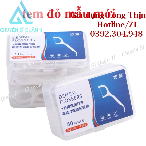 ❌Wholesale Price o neck❌50 PCs dental floss pick Holder clean oral hygiene only
