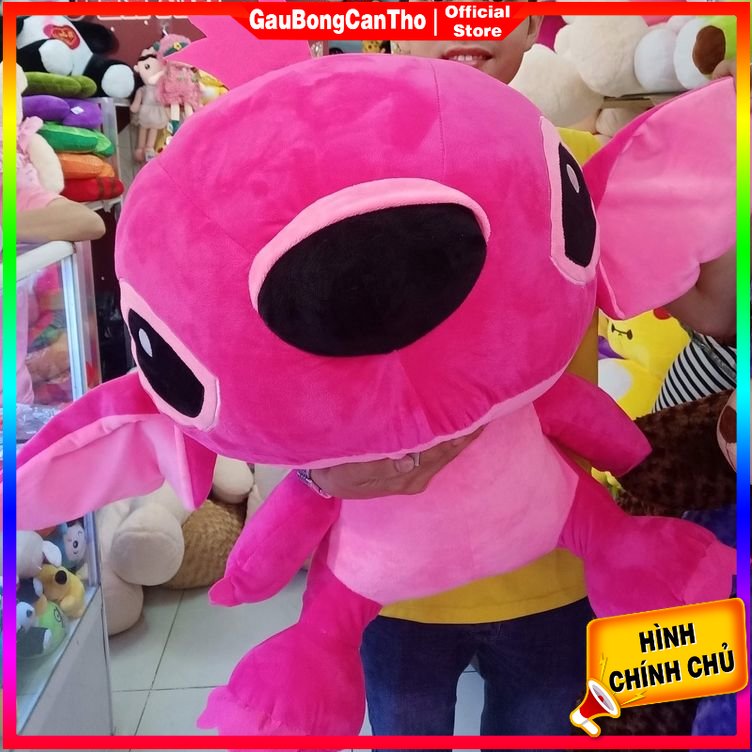 Gấu Bông Stich Hồng Dễ Thương