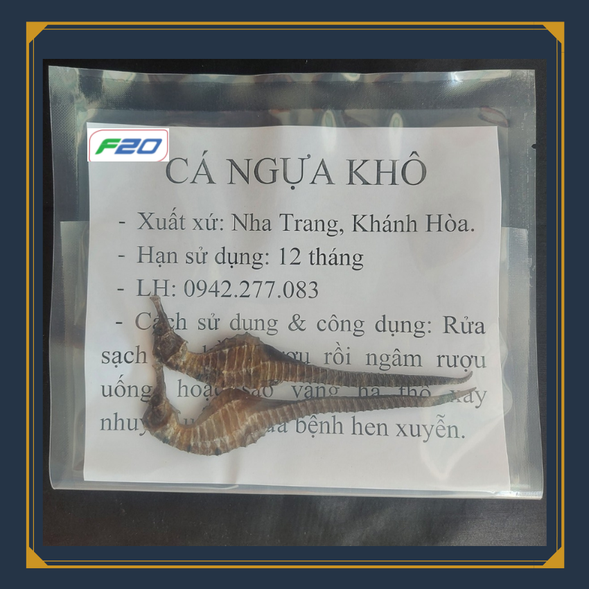 1 cặp cá ngựa size lớn 11-12cm