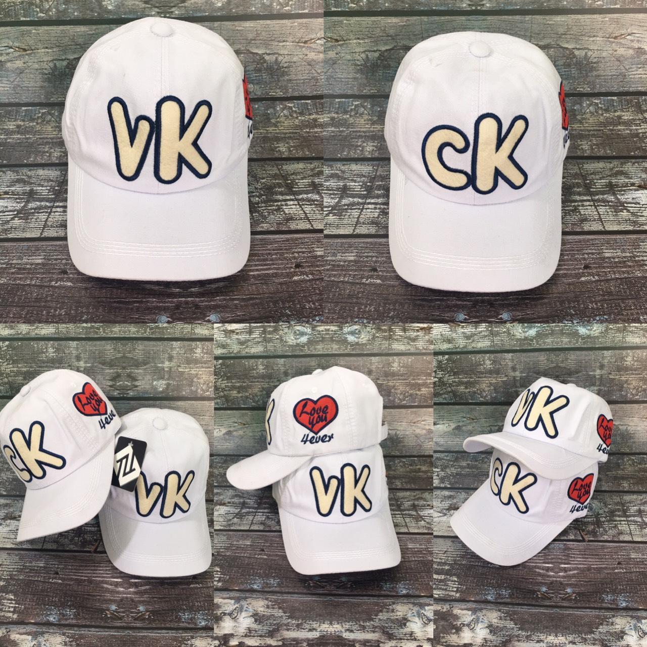 Nón kết cặp đôi 2 nón tình nhân VK CK (2 NÓN)