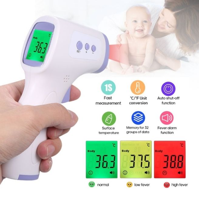 Súng bắn nhiệt kế nhiệt độ hồng ngoại độ chính xác chuẩn