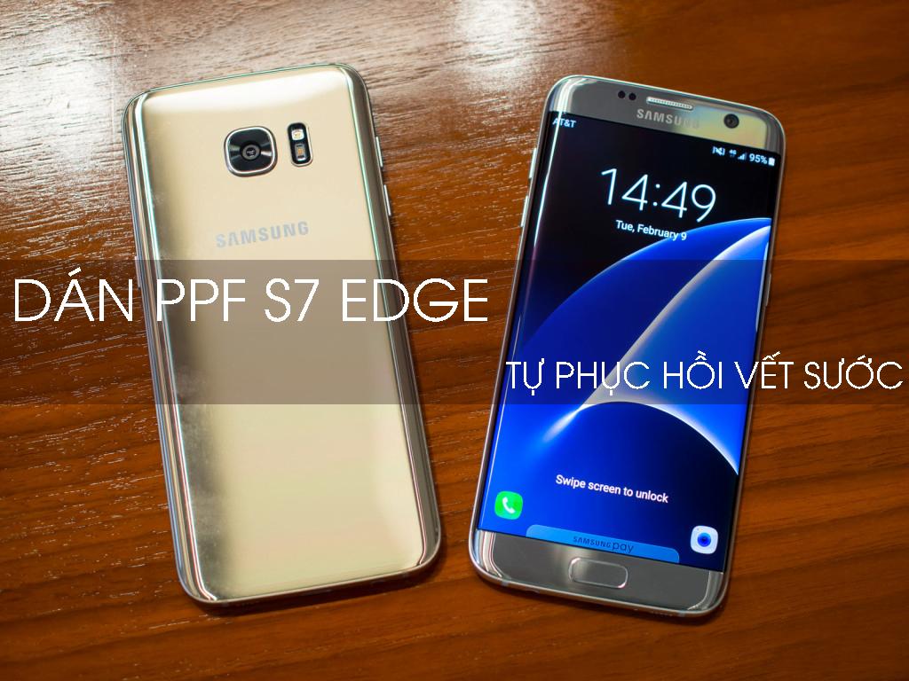 Miếng dán PPF mặt sau cho Samsung Galaxy S7 Edge