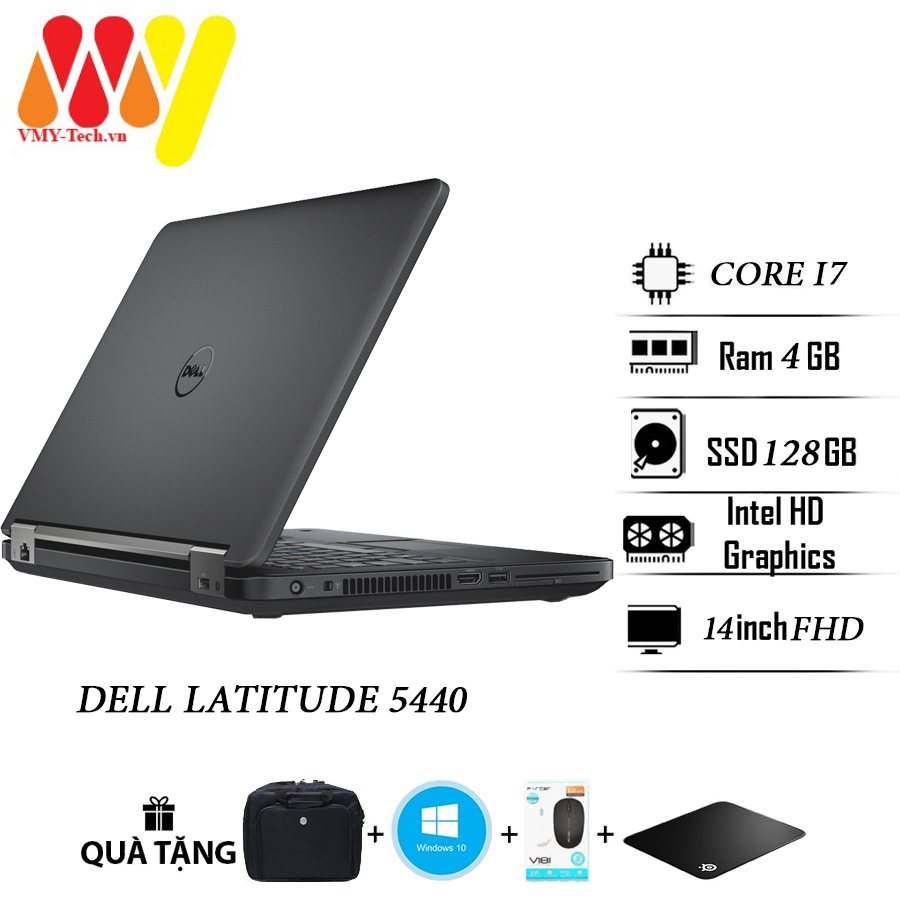 Dell 5440 laptop 99% new, core i7, 4gb Ram, 14 FullHD screen, 128gb SSD hard drive, cheap computer and laptop for students