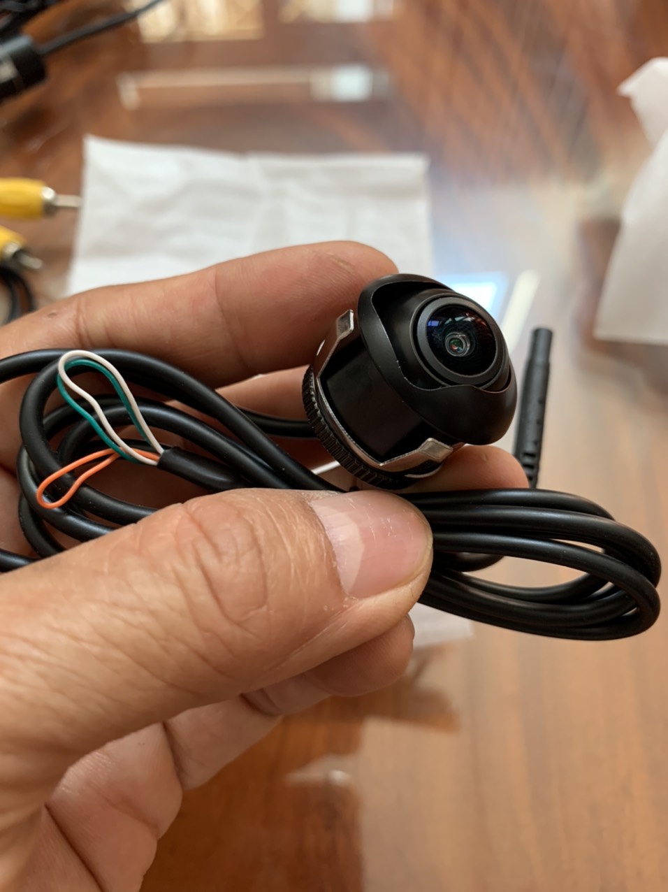 Camera Cặp Lề Ô Tô AHD 8361 Xoay 360 Độ