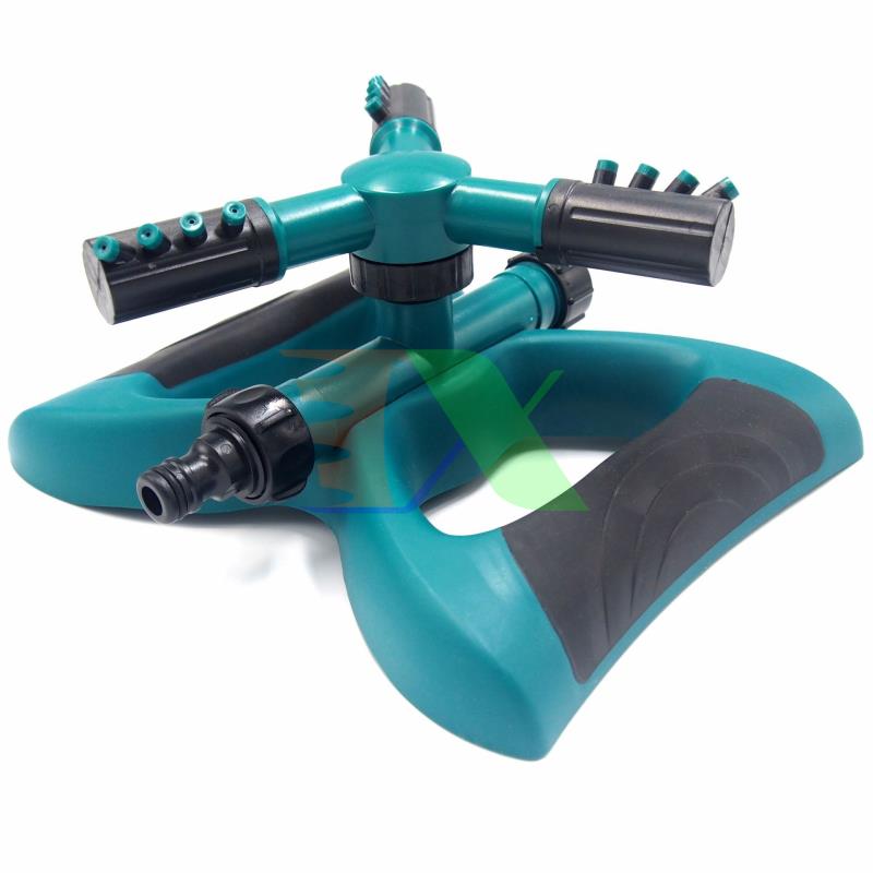 Nozzle watering plants automatic 3 wing rotatable 360 ° t3c-cb bundled wire quick connector, stand the butterfly wings, watering grass, vegetables, flowers, water cooling roof, curing Concrete