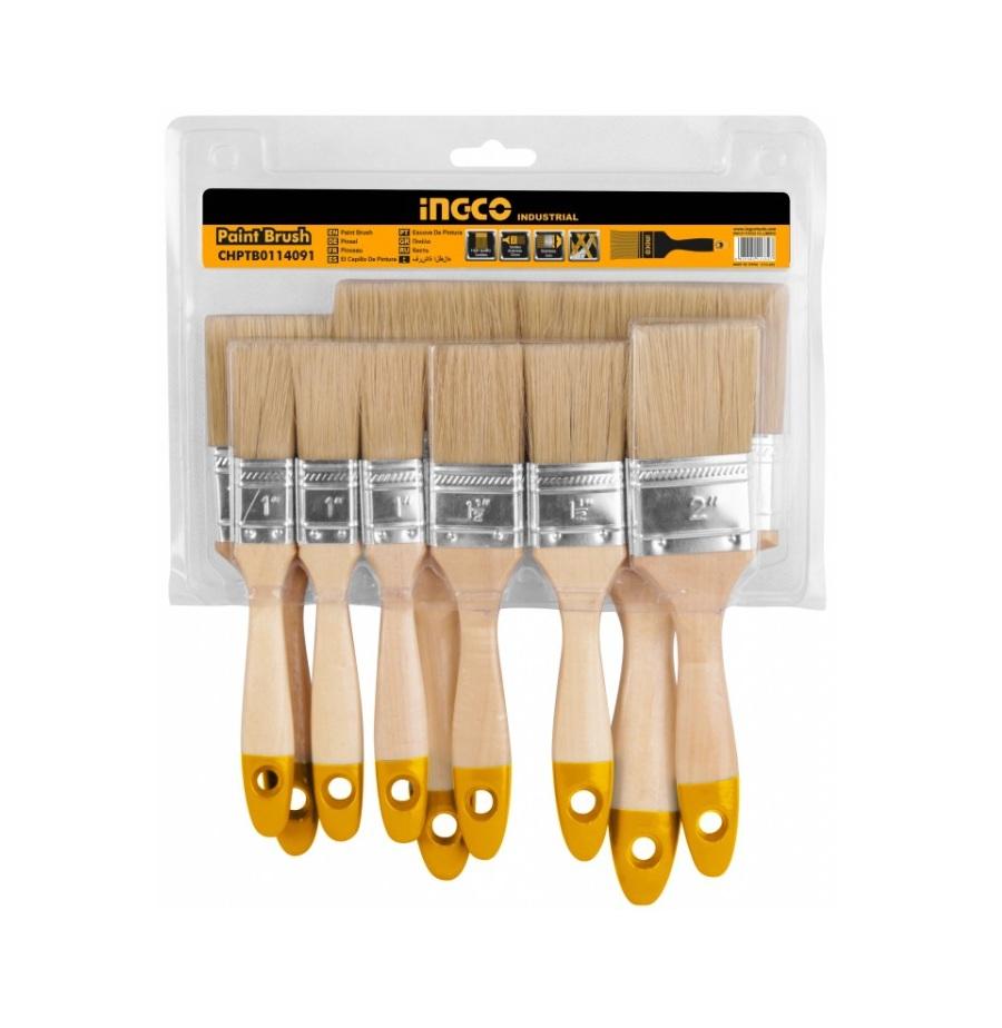 Bộ 9 cọ sơn ingco chptb0114091
