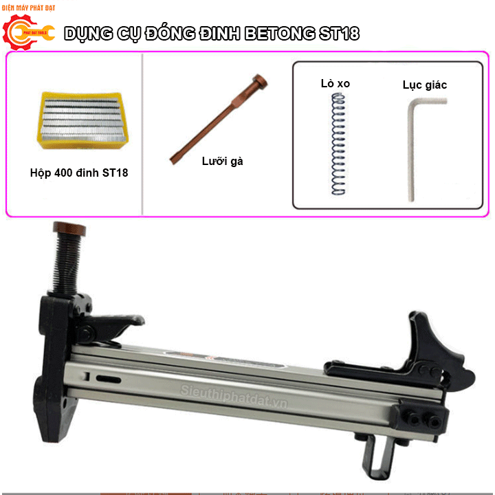 Dụng Cụ Đóng Đinh ST18 Cầm Tay