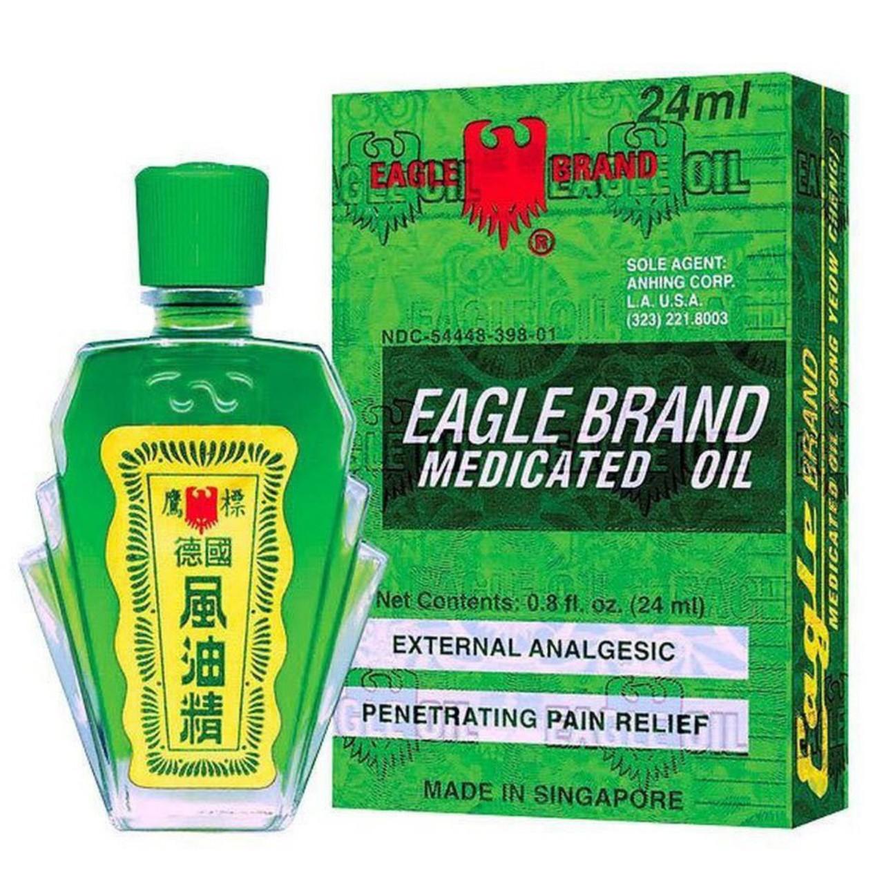 Dầu Gió Xanh 2 Nắp Singapore