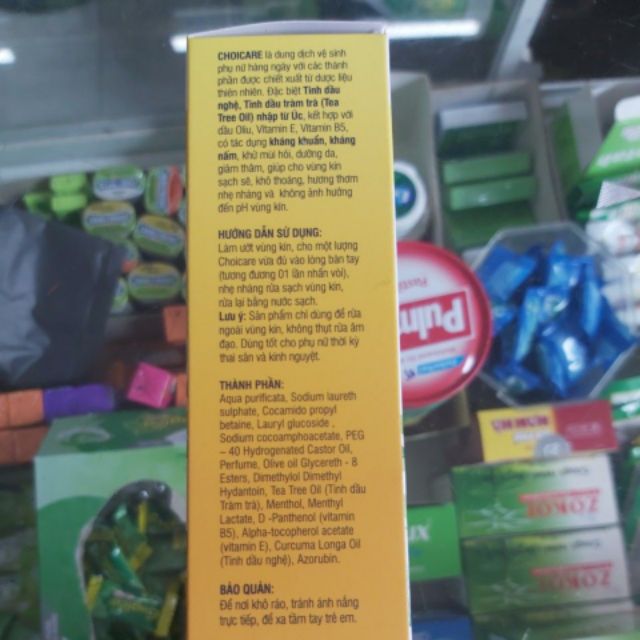 [HCM]Dung Dịch Vệ Sinh Phụ Nữ Choice Care