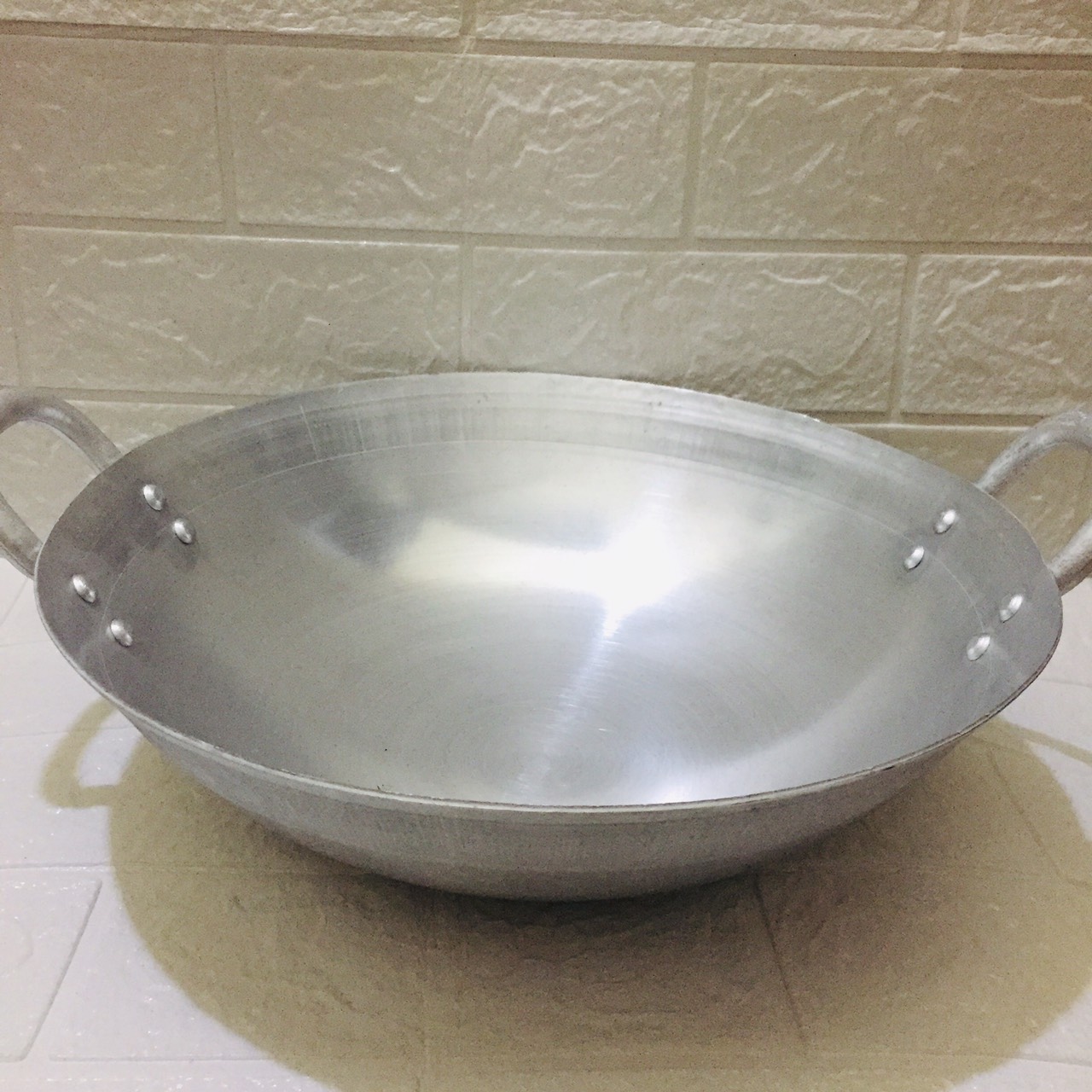 Chảo Nhôm Đúc Sâu Lòng Dày Dặn Size 43x50Cm