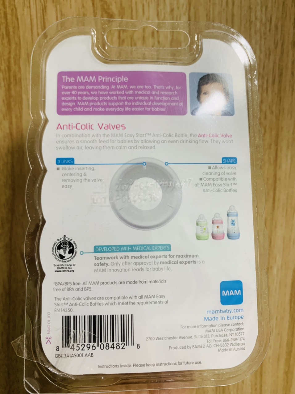[HCM]Set 2 van bình sữa Mam