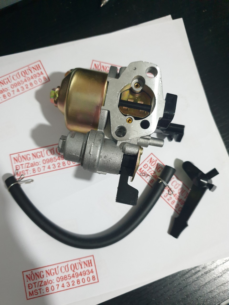 Bình xăng con ( chế hòa khí) động cơ nổ GX 168/170/200/5.5/6.5/7.5. Dùng trong tưới tiêu, sân vườn, ngoài trời