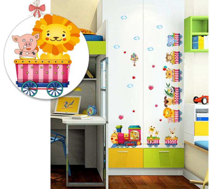Decal trang trí Thú chơi Xe Lửa