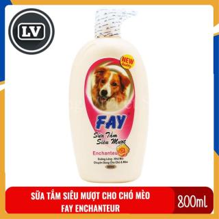 Sữa tắm siêu mượt cho chó mèo Fay Fay En-Rosely 800ml thumbnail