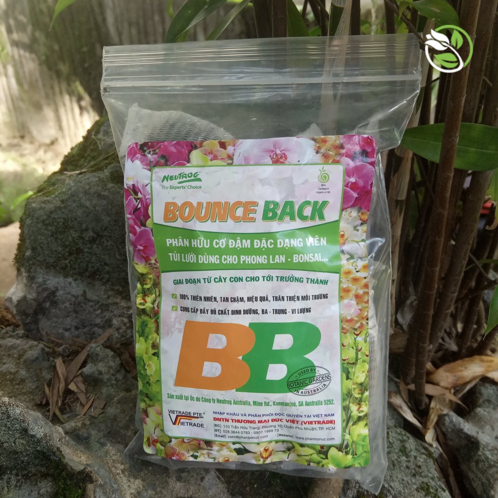 Phân Hữu Cơ Tan Chậm Bounce Back - 1 túi 15 gói (Phân Bón Chuyên Phong Lan) - VTNT1