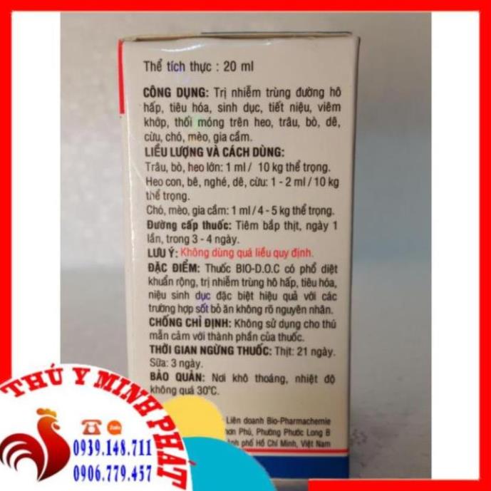 BIO DOC D.O.C chai 20ml