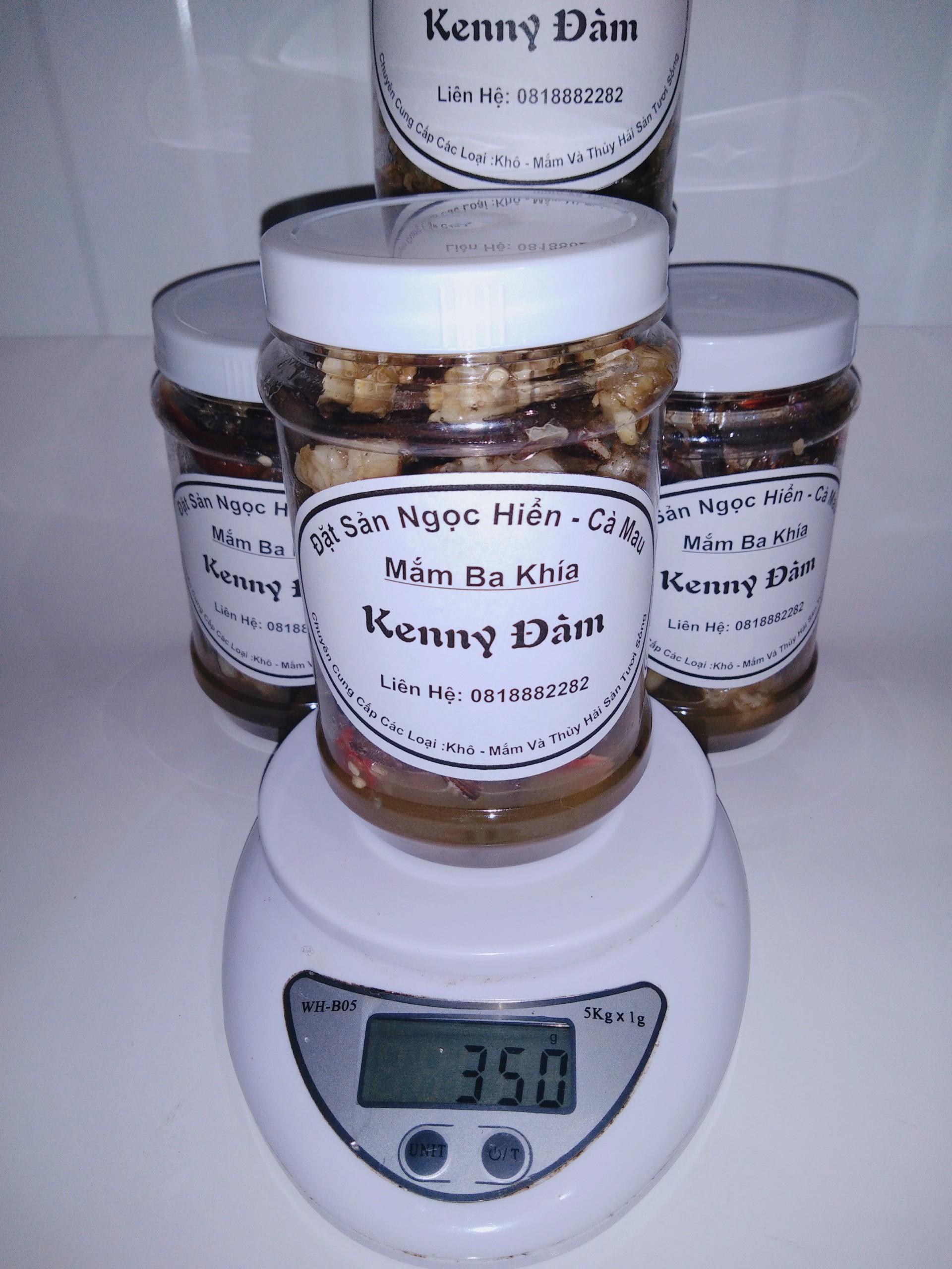 350g Mắm Ba Khía Trộn Sẵn ( Ngọc Hiển-Cà Mau)