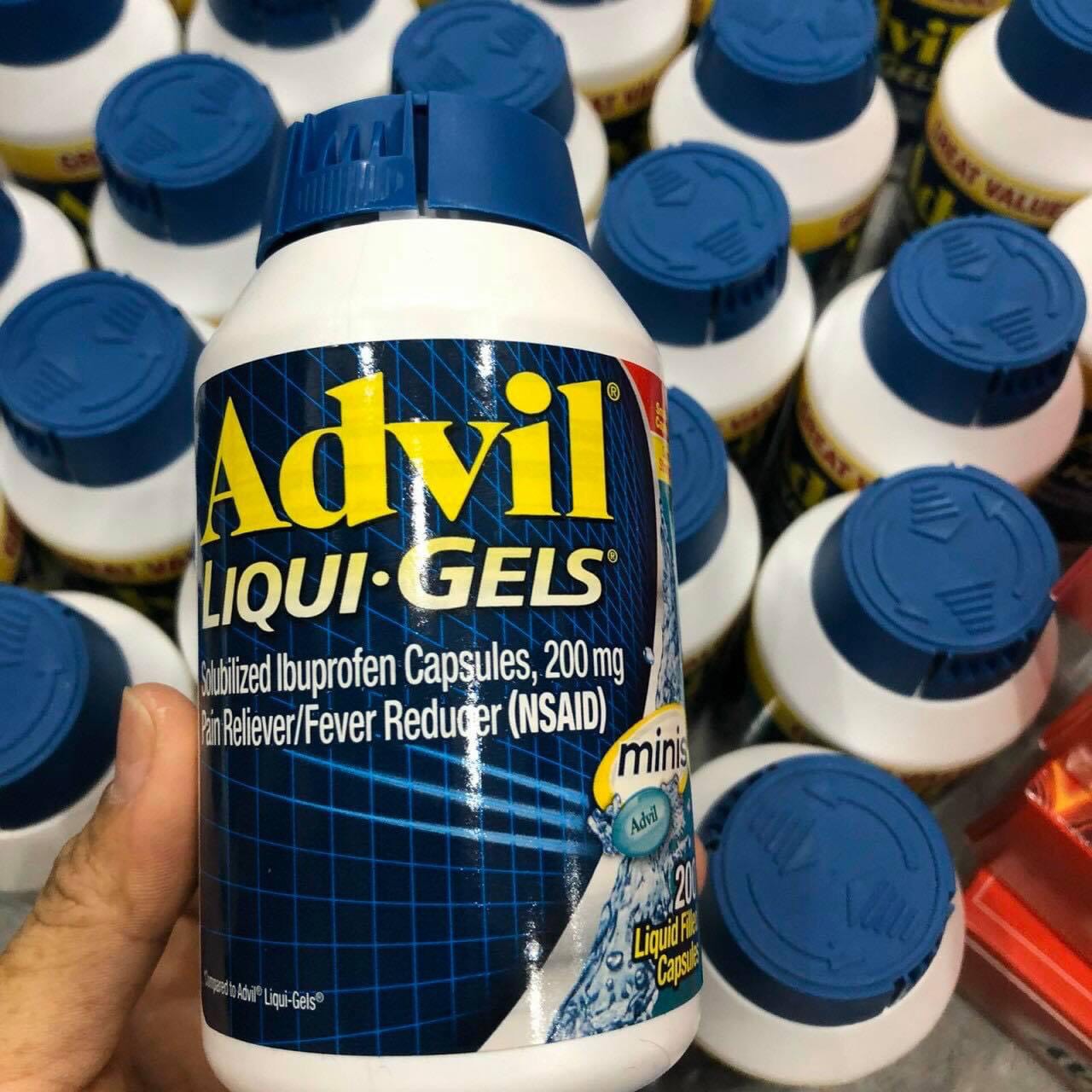 ADVIL GEL 200 VIÊN CỦA MỸ