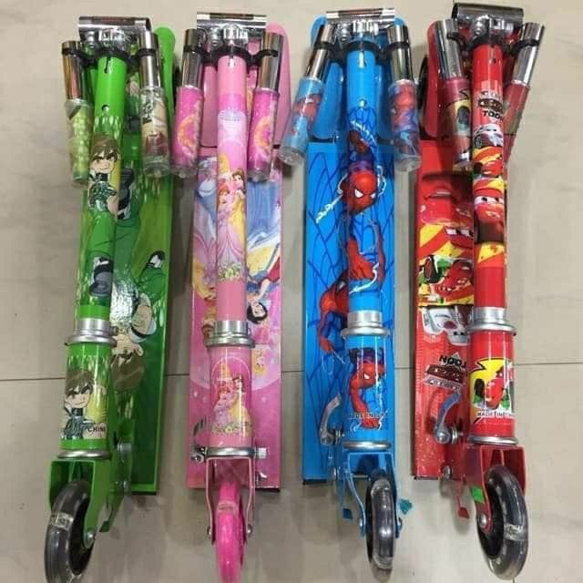 XE TRƯỢT SCOOTER CHO BÉ BÁNH PHÁT SÁNG