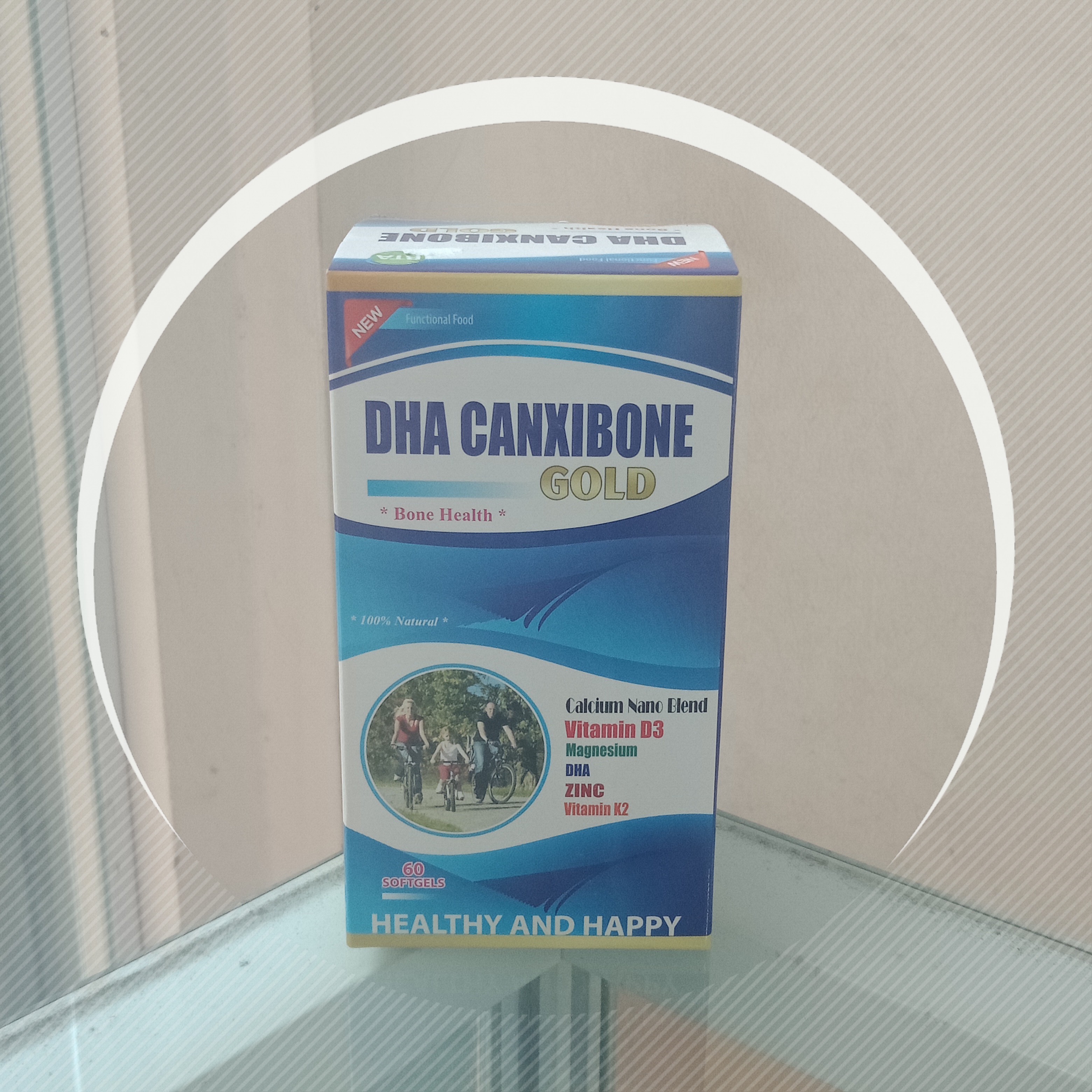 DHA CANXIBONE - bổ sung canxi nano MK7 dành cho người thiếu canxi