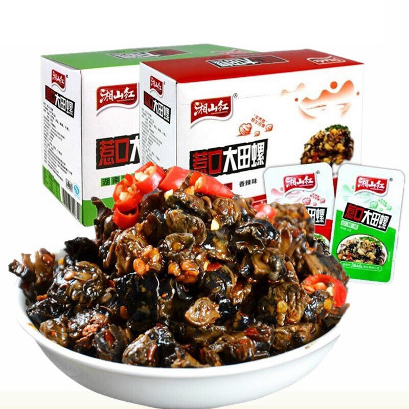 Ốc Hương Cay Tẩm Vị Ăn Liền - Ốc Hương Cay Hồ Nam Ăn Vặt Trung Quốc - Gói 15G - Foody.Taiwan