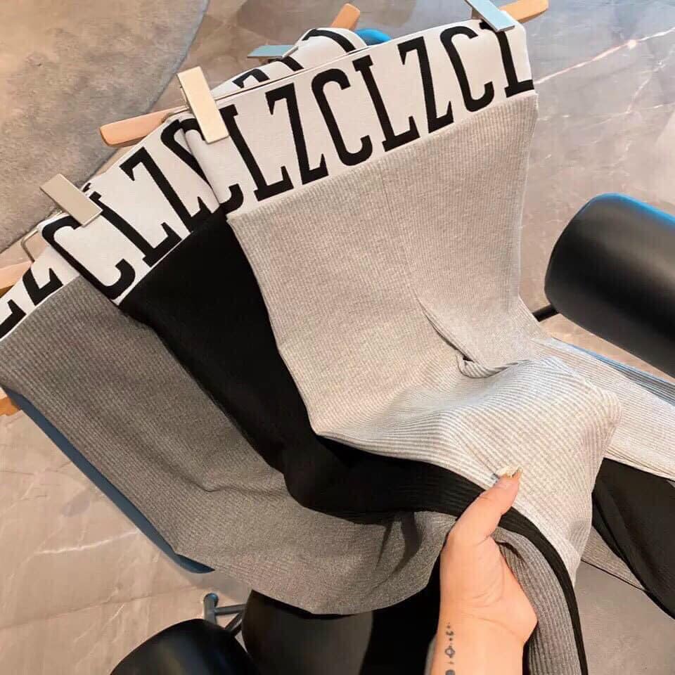 (ẢNH THẬT QUẦN LEGGING LEN TĂM CẠP CAO CHỮ TÔN DÁNG, THỜI TRANG 1993