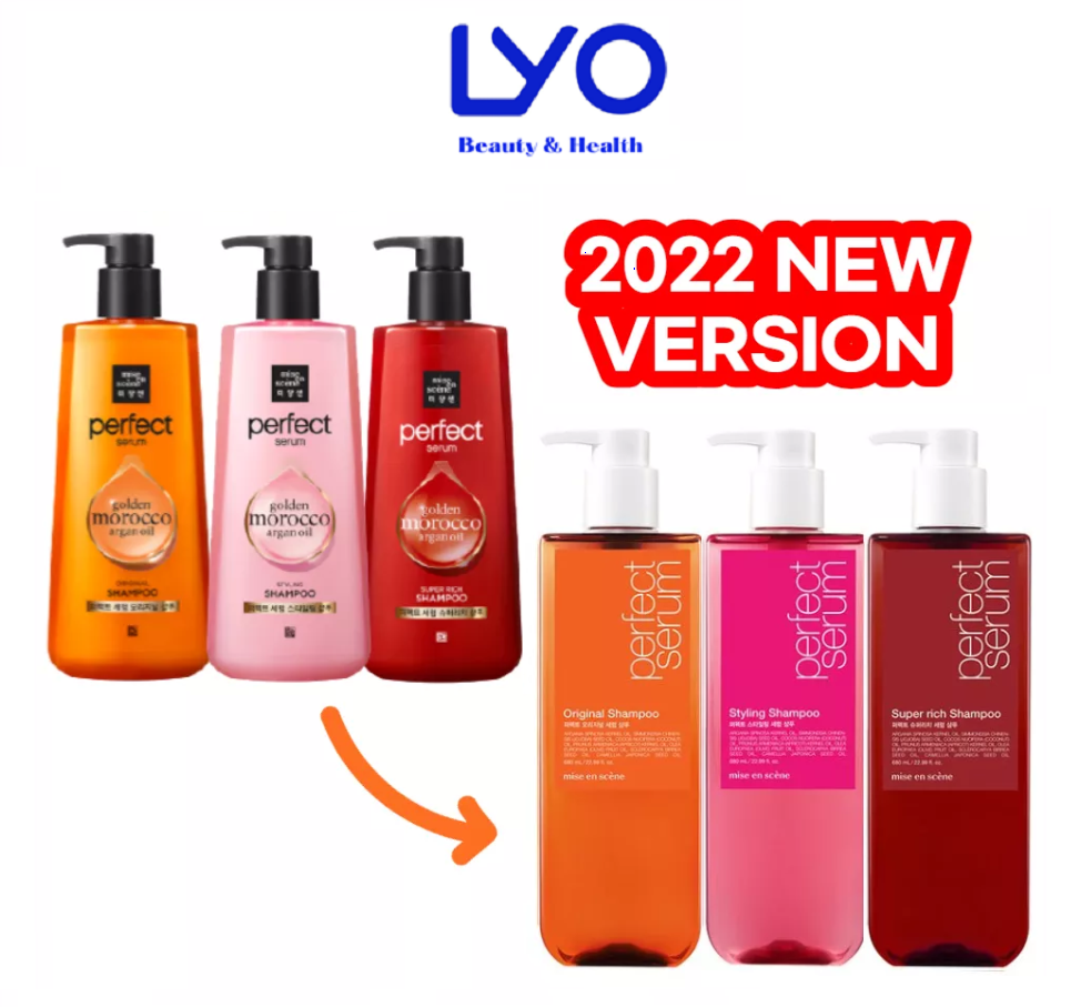 Dầu gội xã Mise En Scene Perfect Hair 680 ml - Lyo Shop