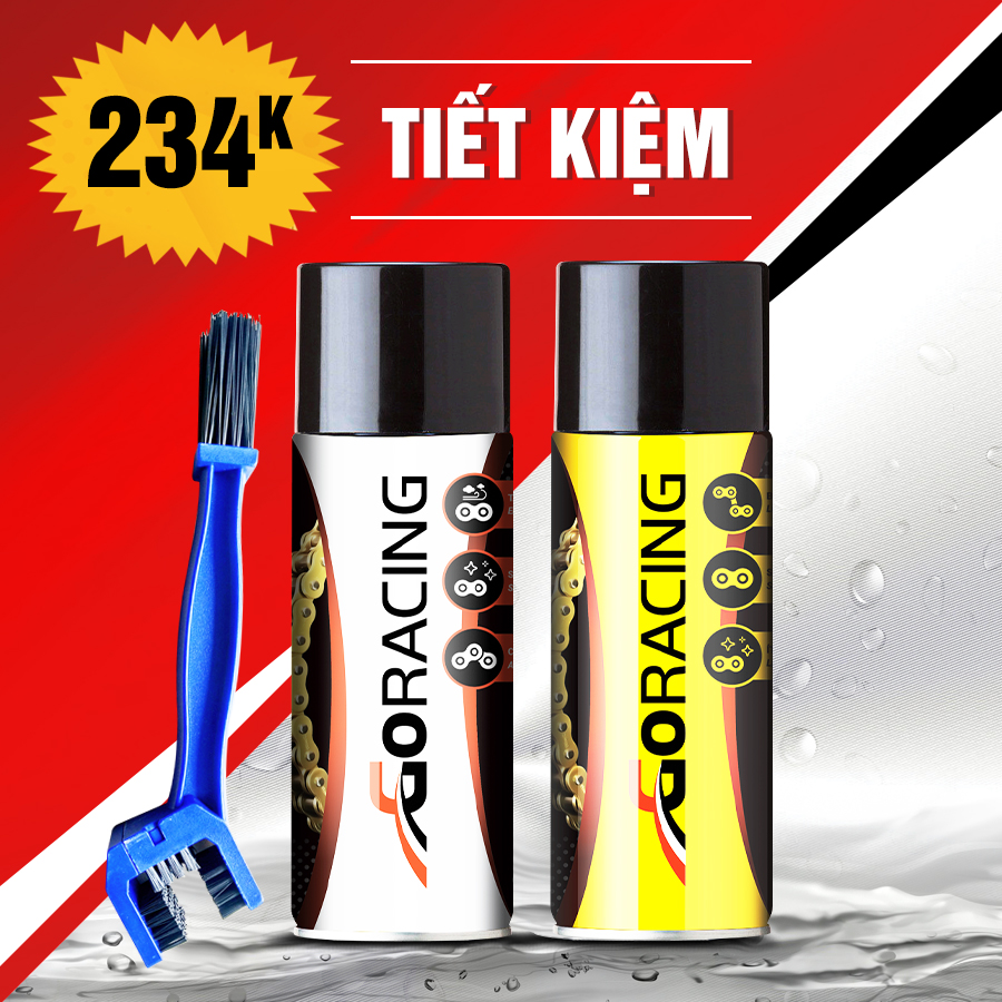 Combo dưỡng sên & vệ sinh sên Goracing