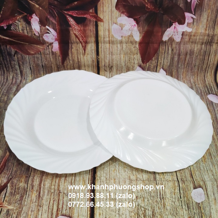 [HCM]dĩa sứ trắng - dĩa sứ trắng