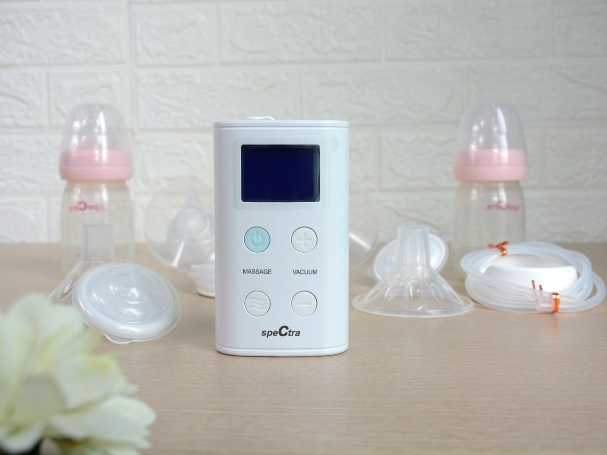 [Mới 100%] Máy hút sữa chính hãng Spectra 9S hút đôi (dùng điện và pin AA)