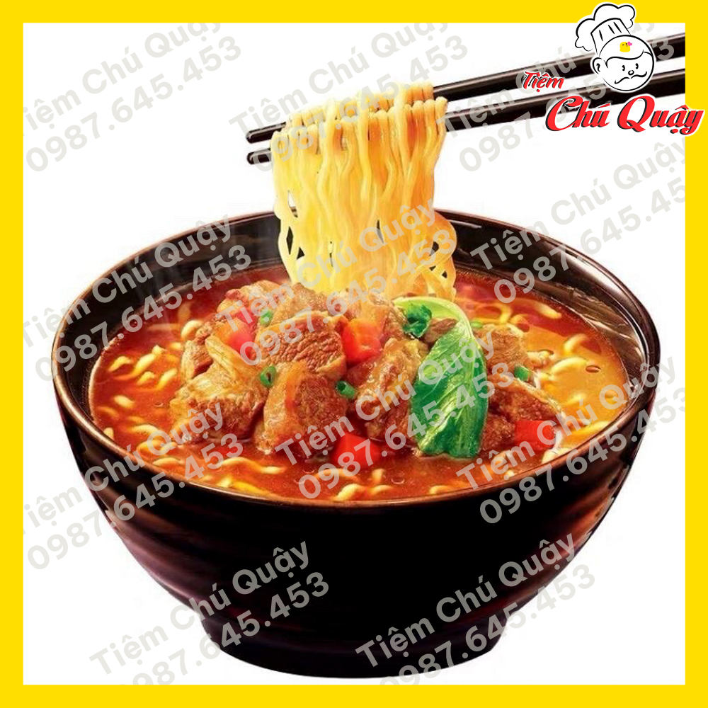 MÌ DƯA BÒ GÓI - Mì Bò Dưa Chua - Đồ ăn vặt nội địa [Tiệm Chú Quậy]