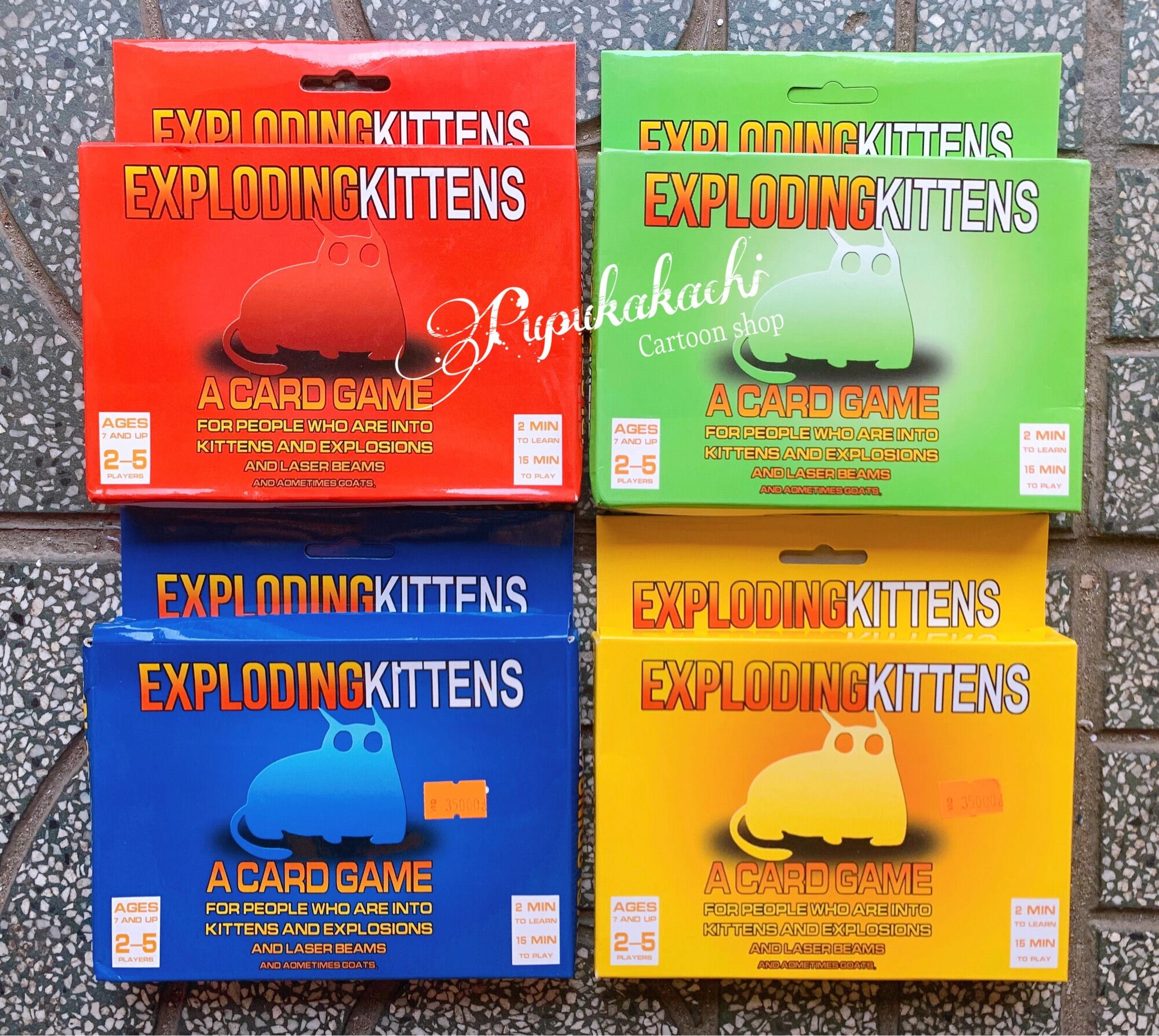 [MUA 2 GIẢM 5%]Bộ Bài Mèo Nổ Exploding Kittens Cơ Bản