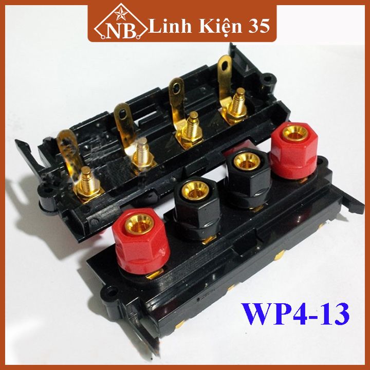 Cầu đấu dây loa loại wp4-11/wp4-13/wp8-2/wp2-9b tùy chọn