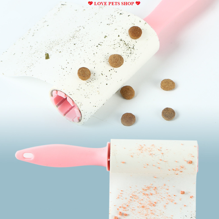 Dog cat shedding hair roller, dirt with replacement core