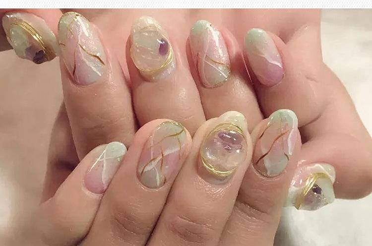 Cuộn dây đồng trang trí móng tay