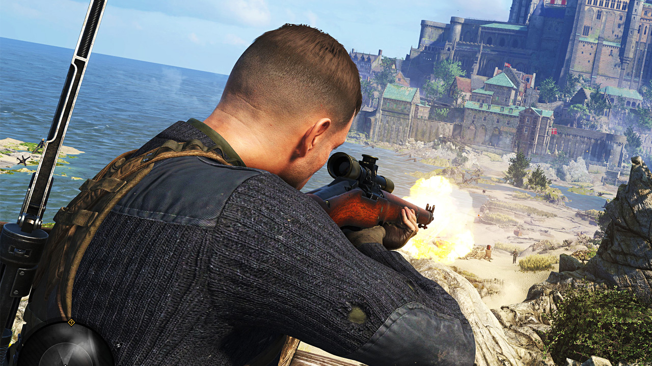 Đĩa Game Ps4 Ps5 Sniper Elite 5
