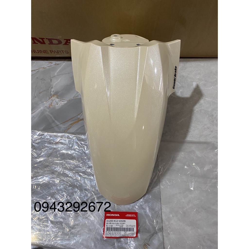 Dè (Chắn Bùn Trước) Lead 125 (2018 - 2019) Vàng Nhạt Tươi *Y229P* Honda (61200K12V20ZB)