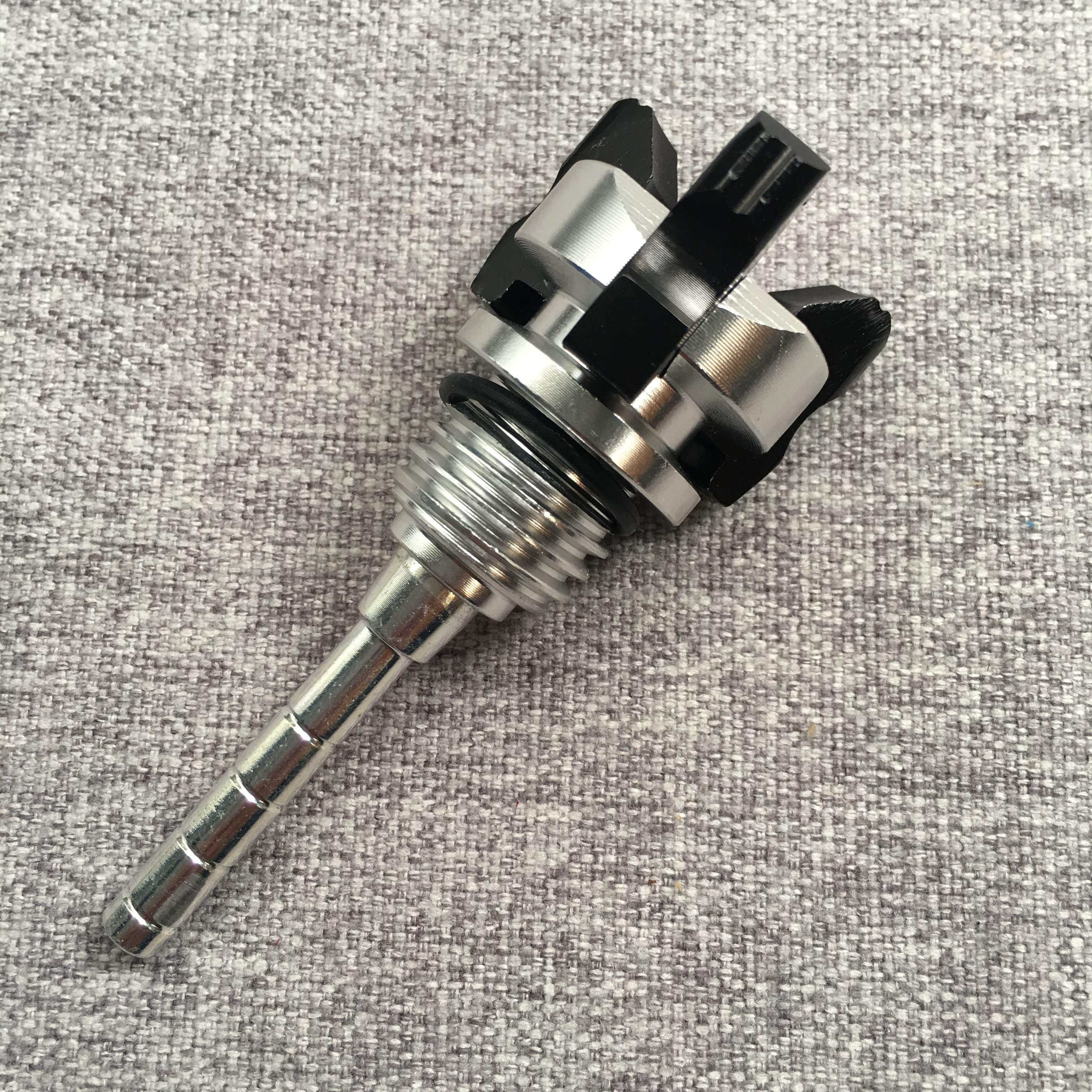[NHỚ THĂM EM CHIỀU THỨ 7] TI THĂM NHỚT XE MÁY KIỂU 3 CẠNH  CAO CẤP (MÀU XANH DƯƠNG)