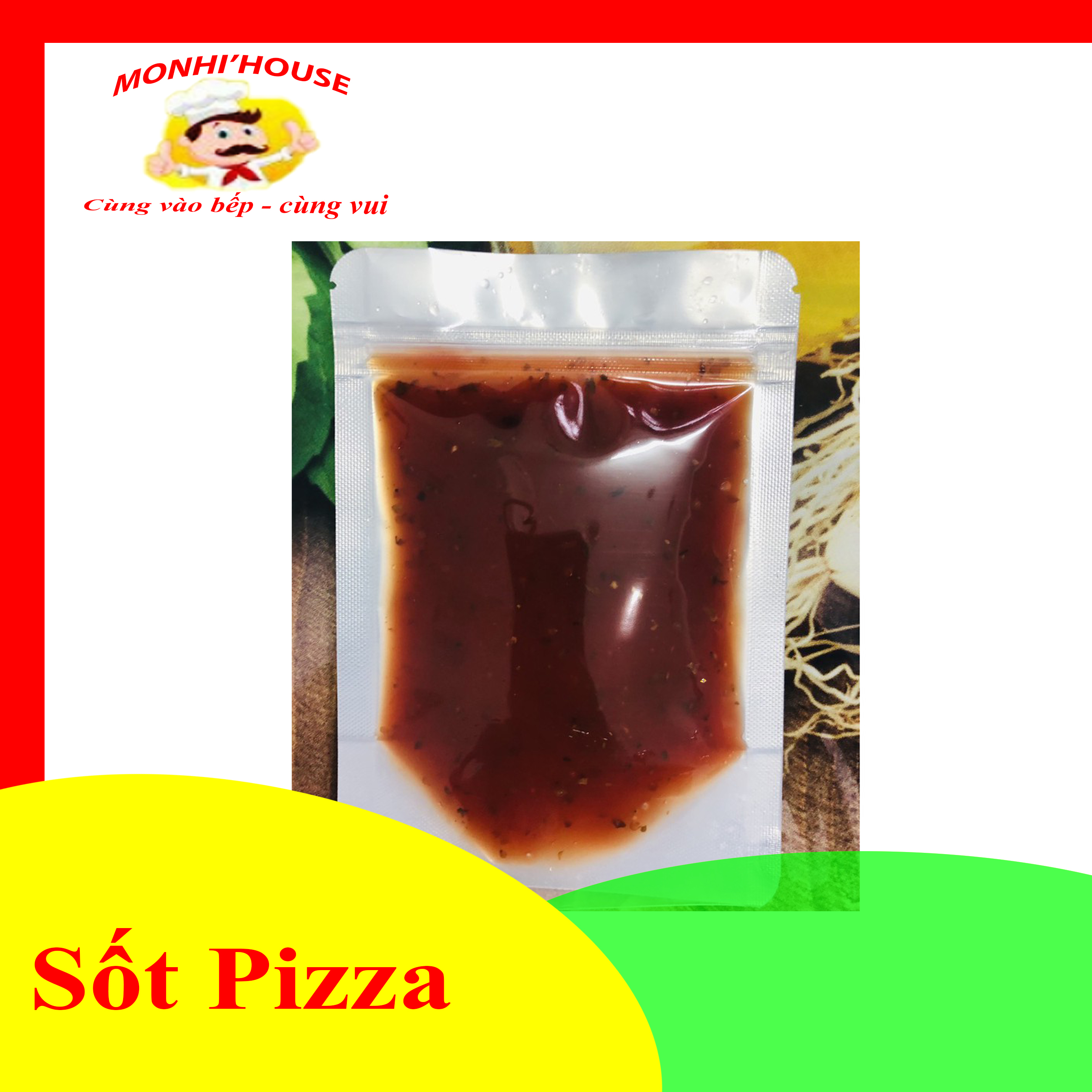 500gr Sốt làm pizza Giao hỏa tốc 2h