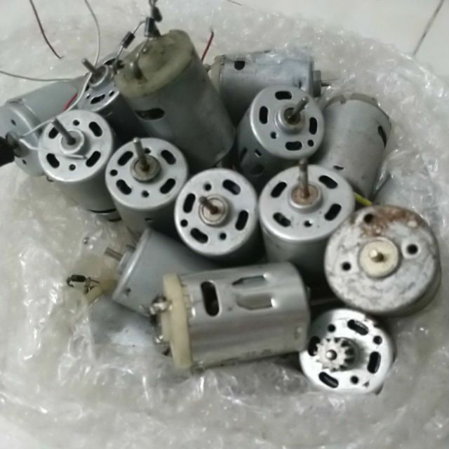 Motor rs 385 tháo máy 12v-18-24-32-36v các loại