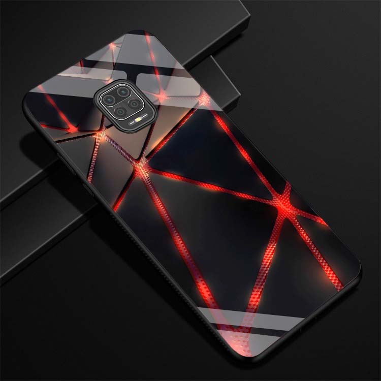Ốp Xiaomi Redmi Note 9, Note 9s, Note 9 Pro Lưng kính cường lực Sáng Bóng