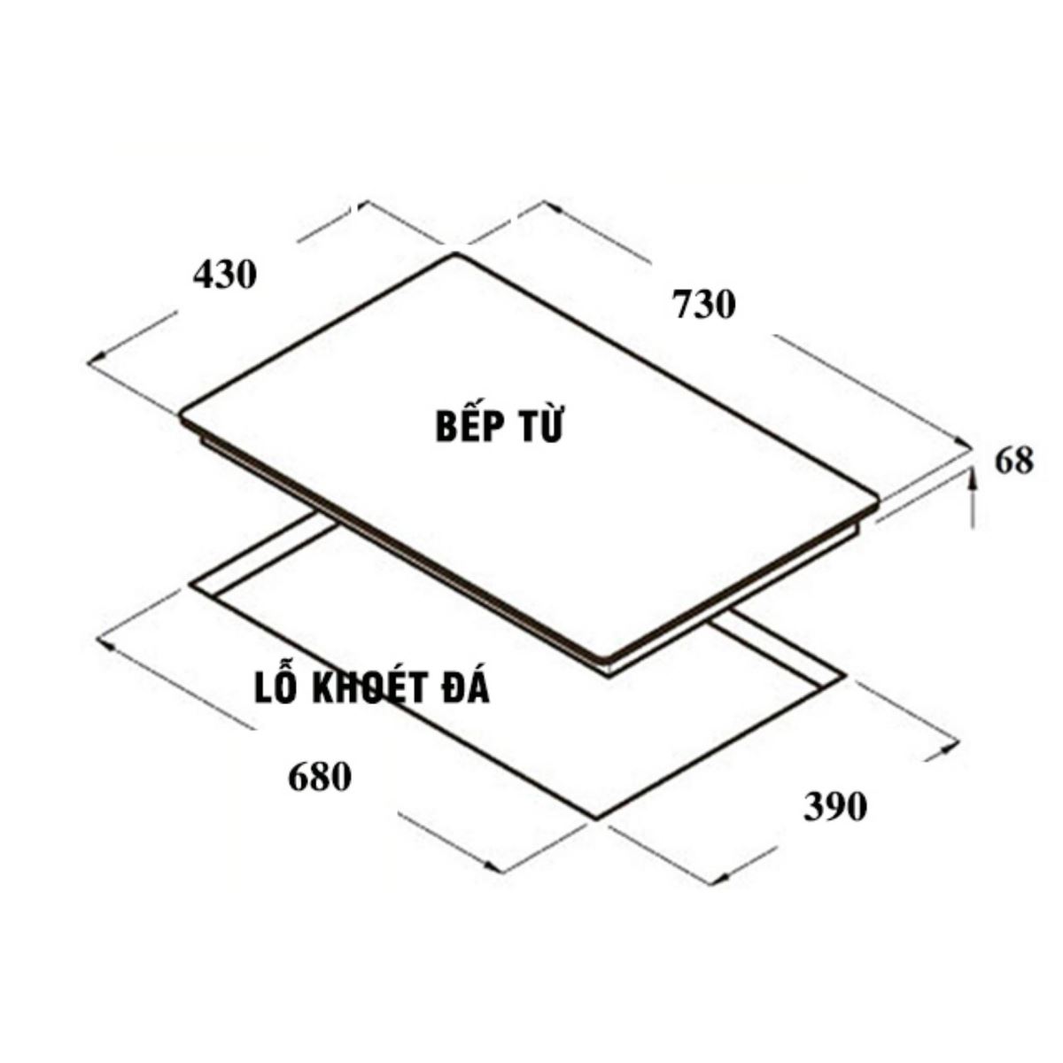 Bếp từ đôi Canzy CZ-26B