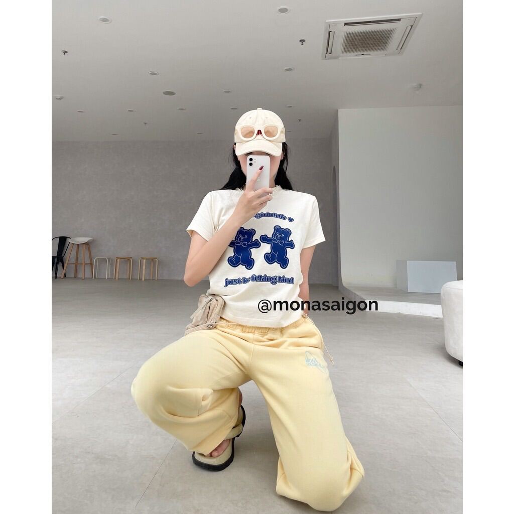 [VOUCHER 12%/149K] Áo thun baby tee MONÁ - GUMMY KEM
