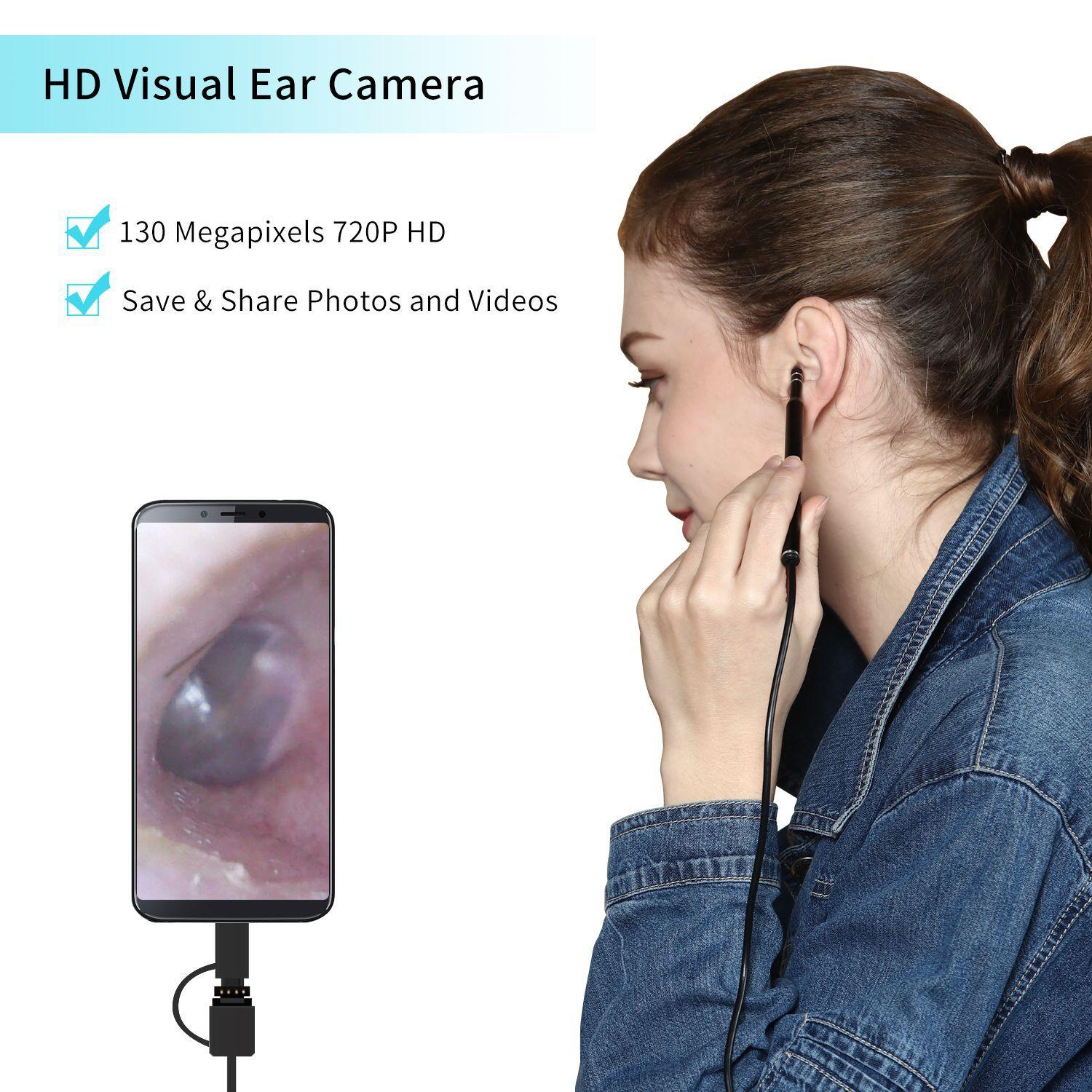 Dụng cụ làm sạch tai nội soi usb